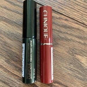 Clinique mascara and mini lip stick ♡Brand new♡